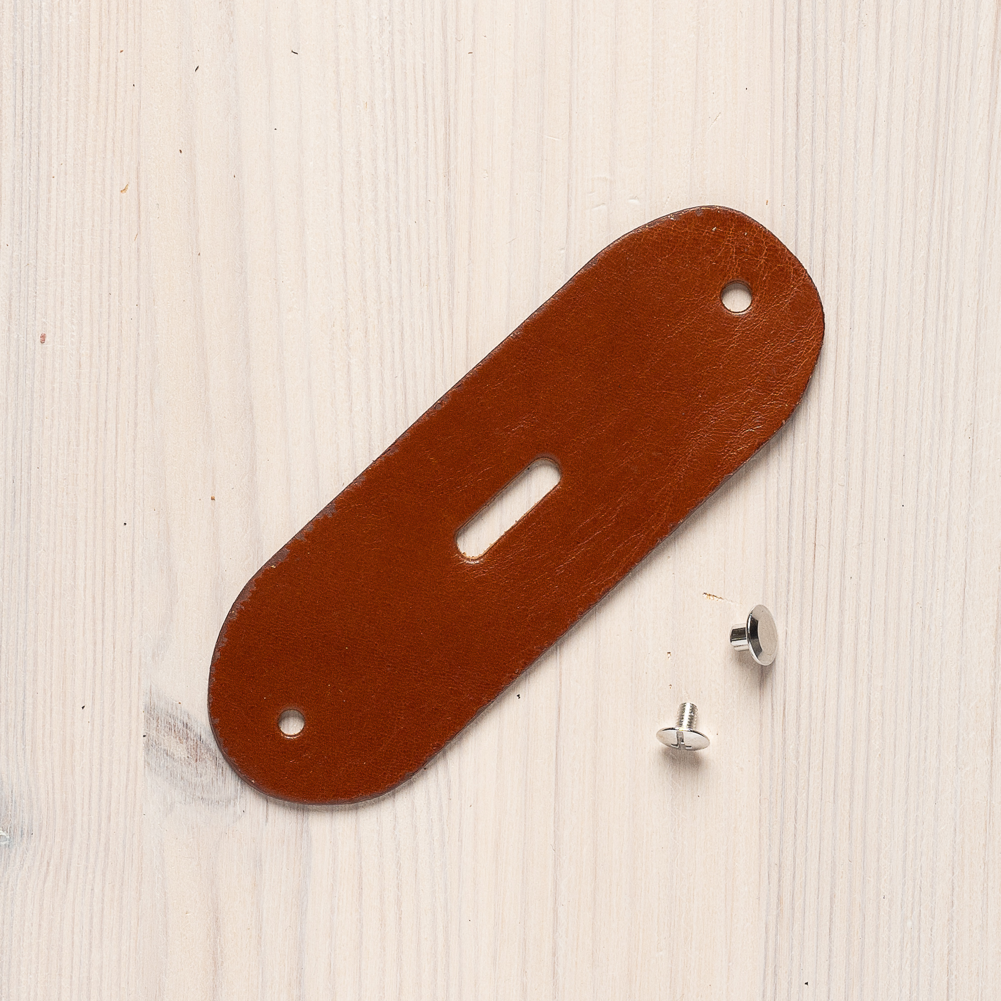 Schnallenschlaufe Hellbraun 3,8 cm