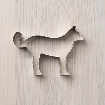 Pepperkakeform reinhund Skájdde