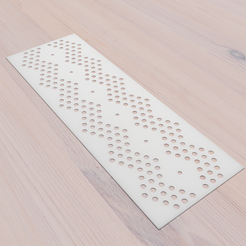 Gürtelmuster Zig-zag 10 cm