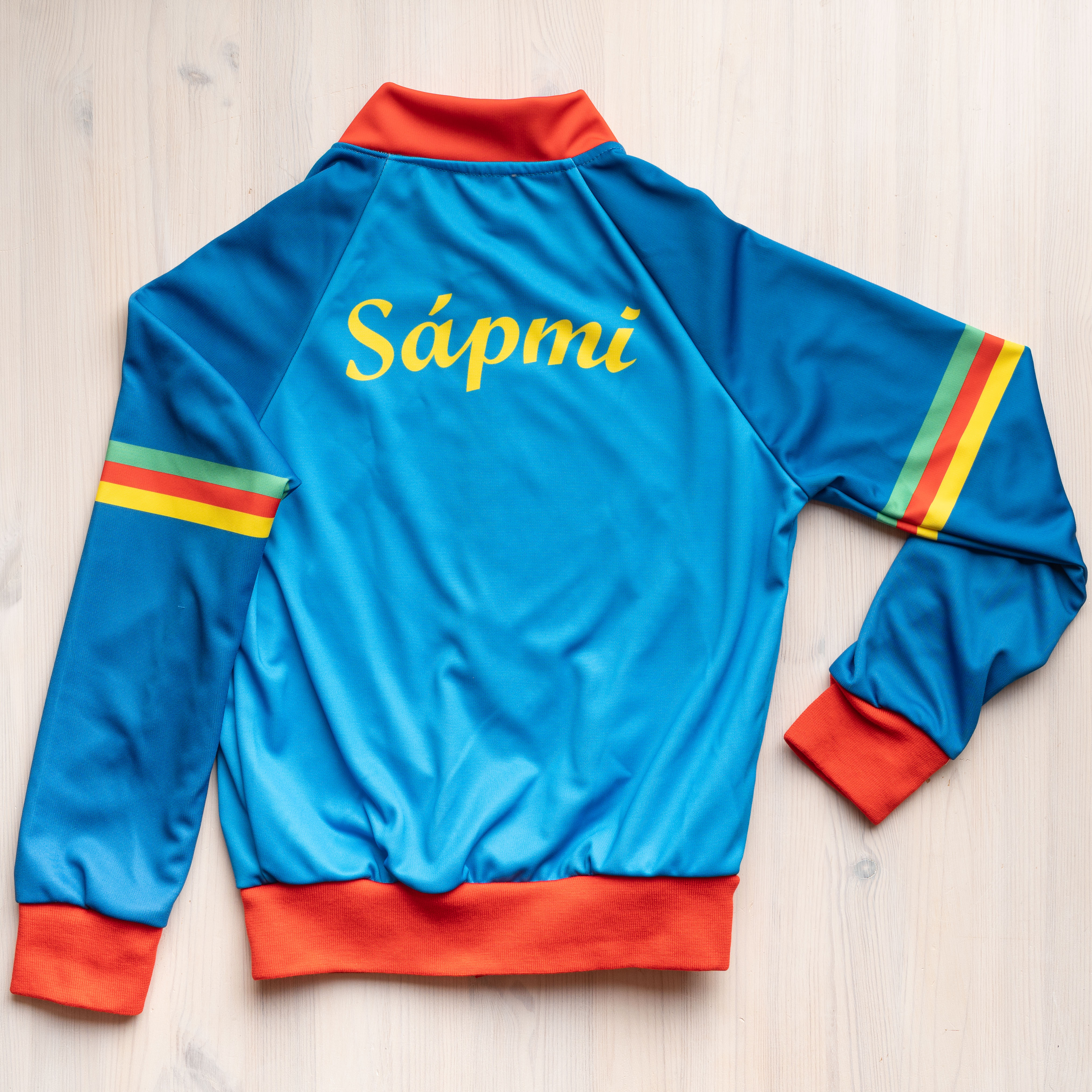 Retrojakke Sápmi blå barn - 2