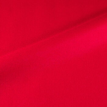 Color sample wool cloth Deep Red