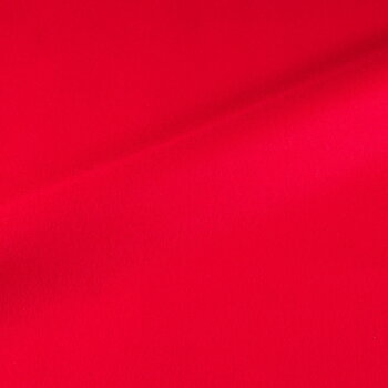 Color sample wool cloth Mid Red