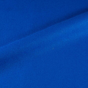 Color sample wool cloth Bright Blue