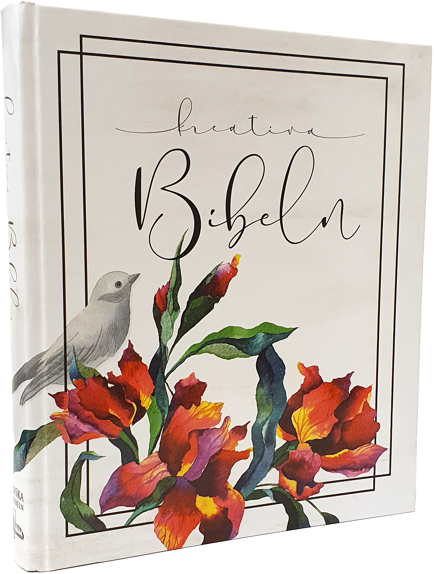 Kreativa Bibeln Folkbibeln 2015 - vit hårdpärm