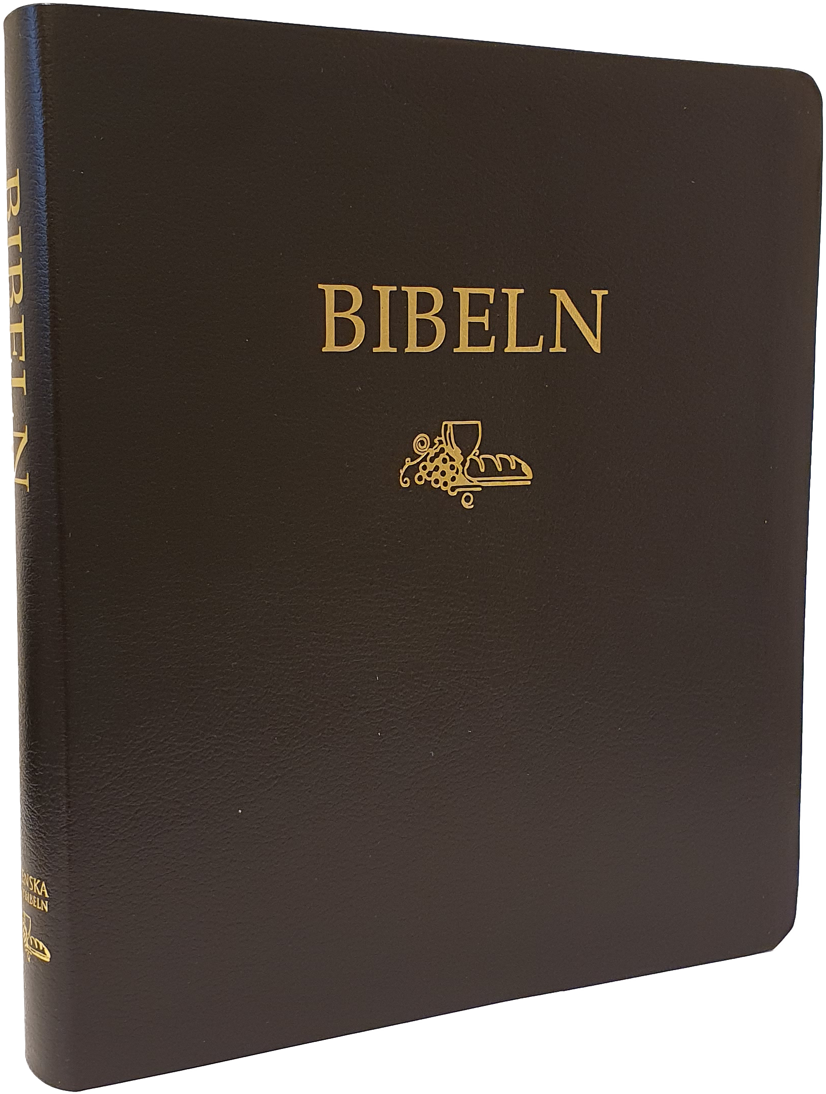 Anteckningsbibel Folkbibeln 2015 - Svart cabra 