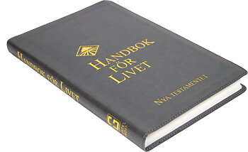 Handbok för livet - NT konstskinn, grå