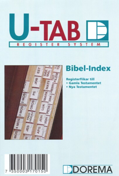 Bibelindex - svart text GT+NT - 2