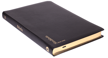 Bibel 2000 - slimline, svart cabra