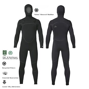 Patagonia våtdräkt Yulex R5 FZ 6,5/5,5 Hooded
