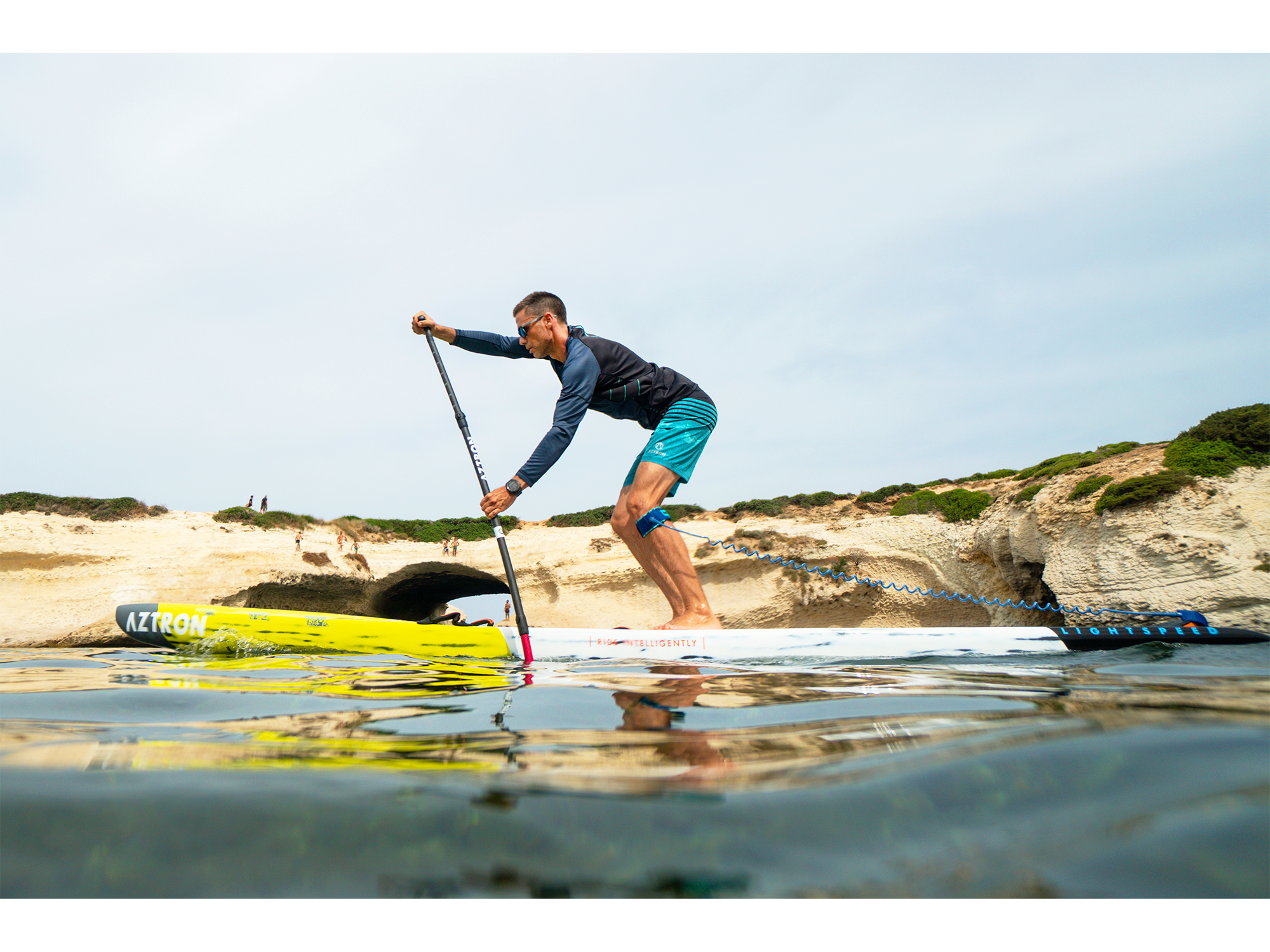 Aztron SUP bräda Lightspeed 14" Carbon Race - 7