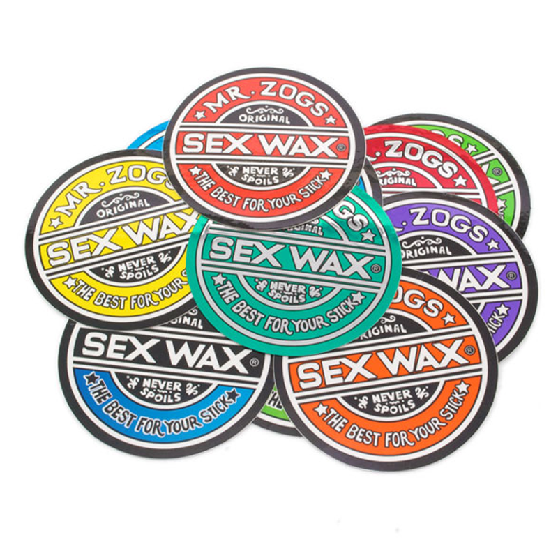 Mr. Zogs sticker SEX WAX