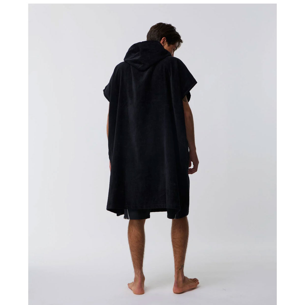 Rip Curl poncho logo black - 2