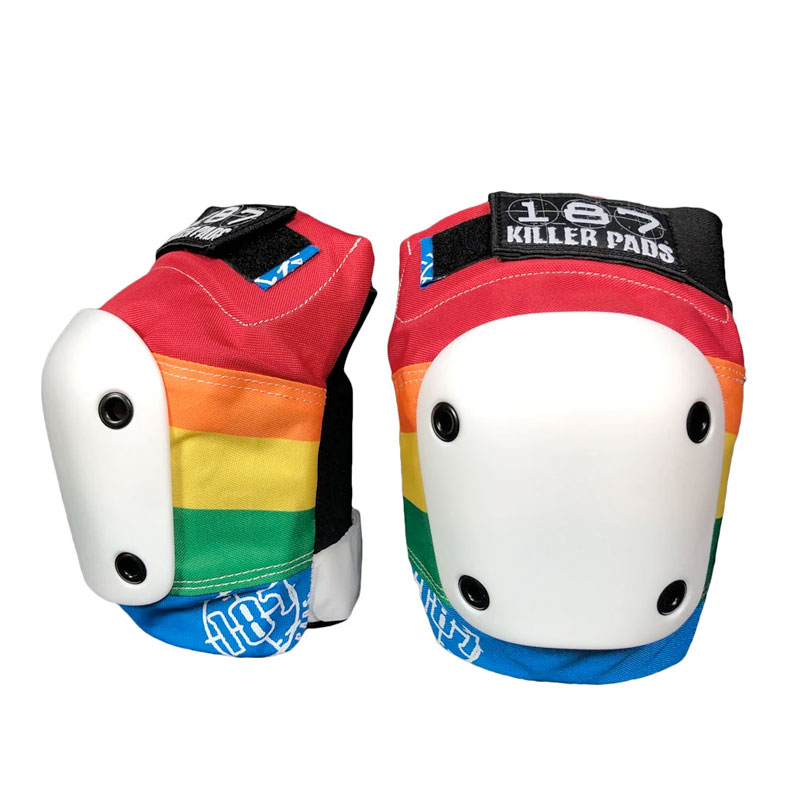 187 Killer pads knäskydd slim rainbow
