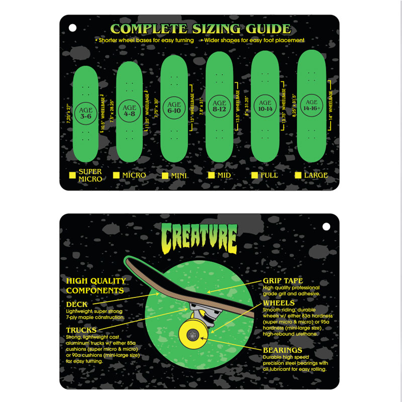Creature skateboard komplett 7.8 Galaxy mid - 2