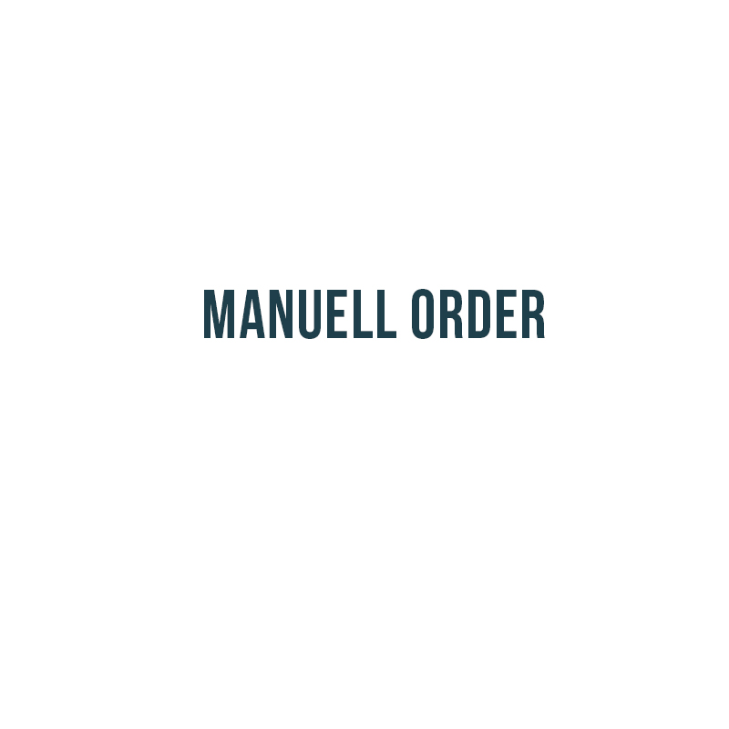 Manuell order