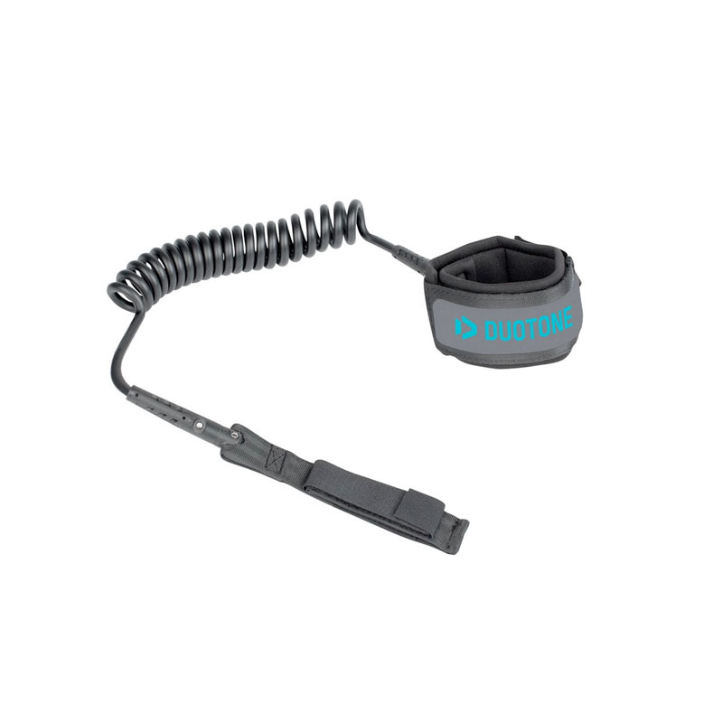 Duotone leash wrist coil