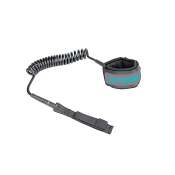 Duotone leash wrist coil