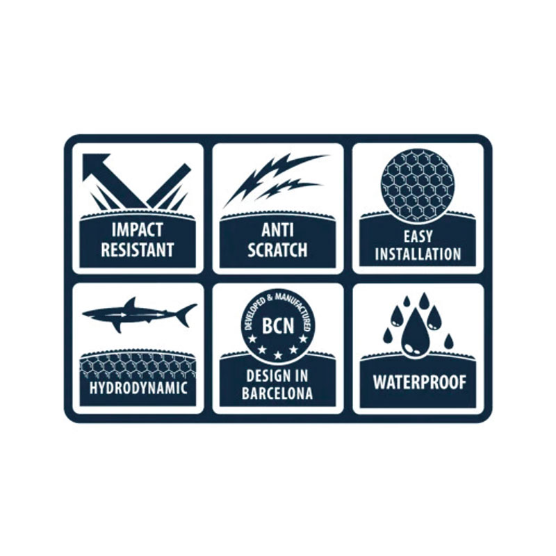 RSpro railtape clear Wing foil rail saver - 4