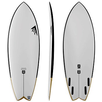 Firewire vågsurfingbräda Seaside black rails Helium FCS II