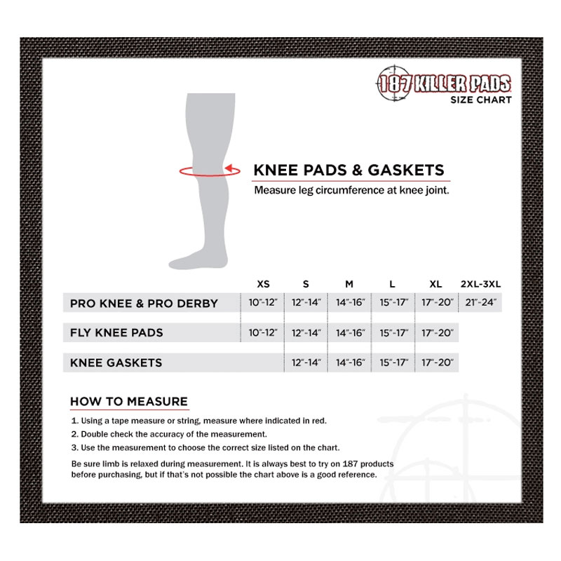 187 Killer pads knee gasket - 2