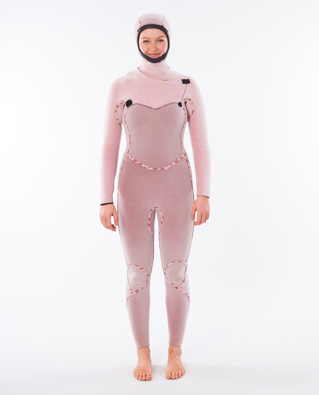 Rip Curl våtdräkt dam Flashbomb 6/4 E6 CZ Hooded  - 2