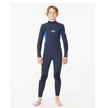 Rip Curl våtdräkt Junior Dawn Patrol Eco 4/3  BZ Navy