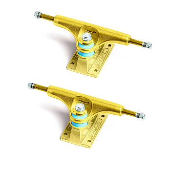 Metal skatetruck guld pro