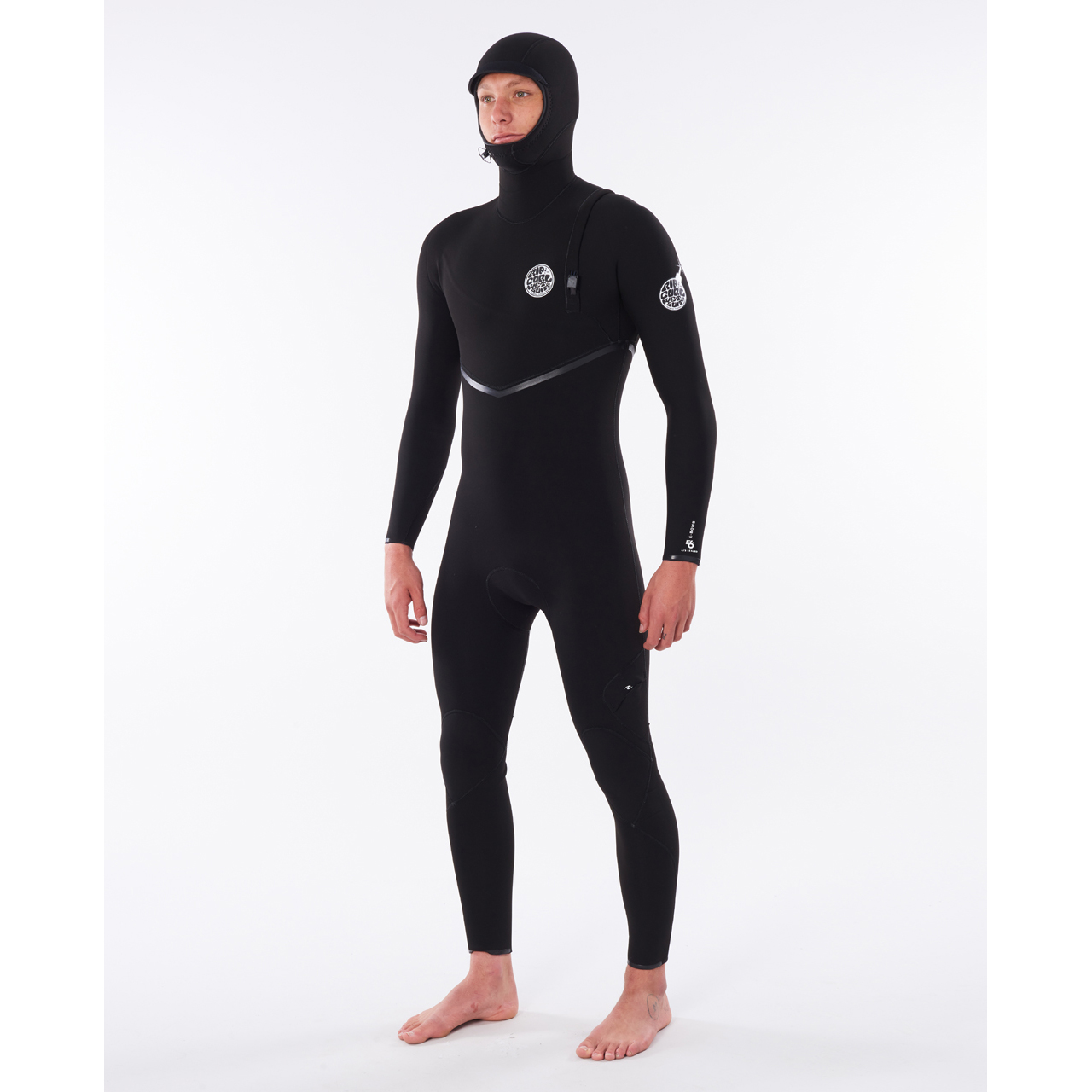 Rip Curl våtdräkt E-Bomb 5/4 Zip Free Hooded