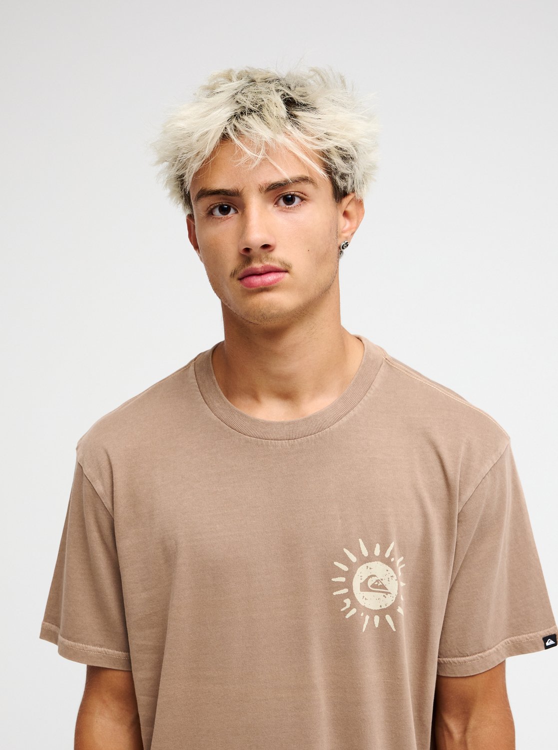 Quiksilver t-shirt Balance pine bark - 3