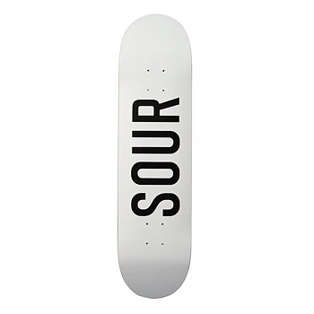 Sour skateboard deck 8.25 Army white