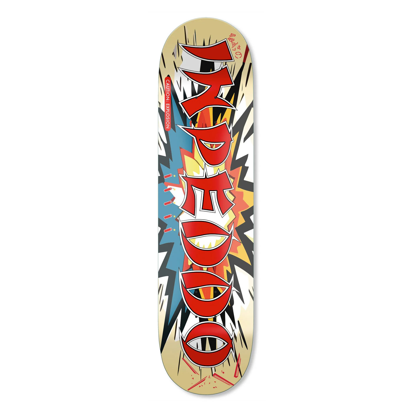 Inpeddo skateboard deck 8.125 Explosion Twin Tail