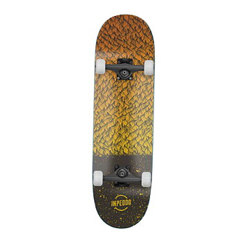 Inpeddo skateboard komplett 7.75 Feather short & wide