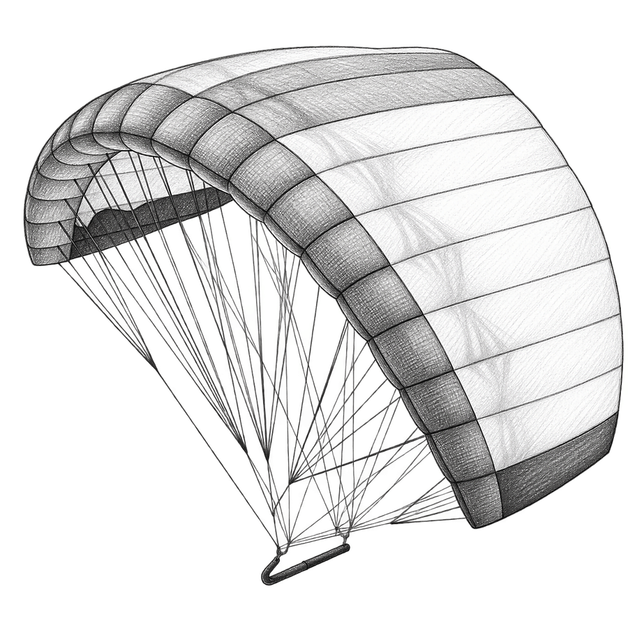 Skiss: parawing
