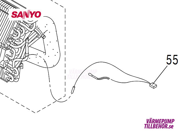 Sanyo sensor innedel