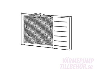 CWE06C1441 - Frontplåt med galler till Panasonic luftvärmepump