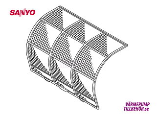 Filter till bl.a. Sanyo SAP-KRV96EH och SAP-KRV126EH