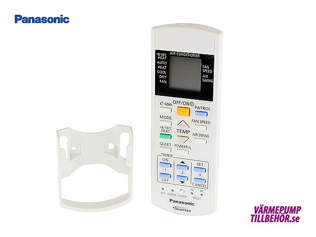 CWA75C3634 - Fjärrkontroll till Panasonic luftvärmepump