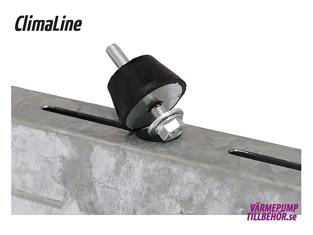 Vibration dampers, max. load 130 kg