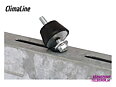 Vibration dampers, max. load 130 kg