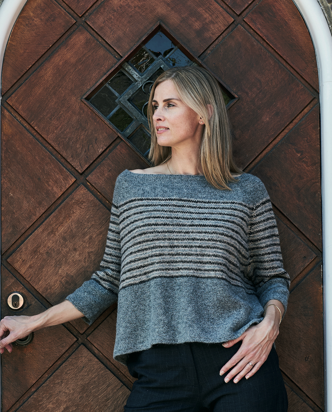 Bred raglan jumper - Sarah by Permin