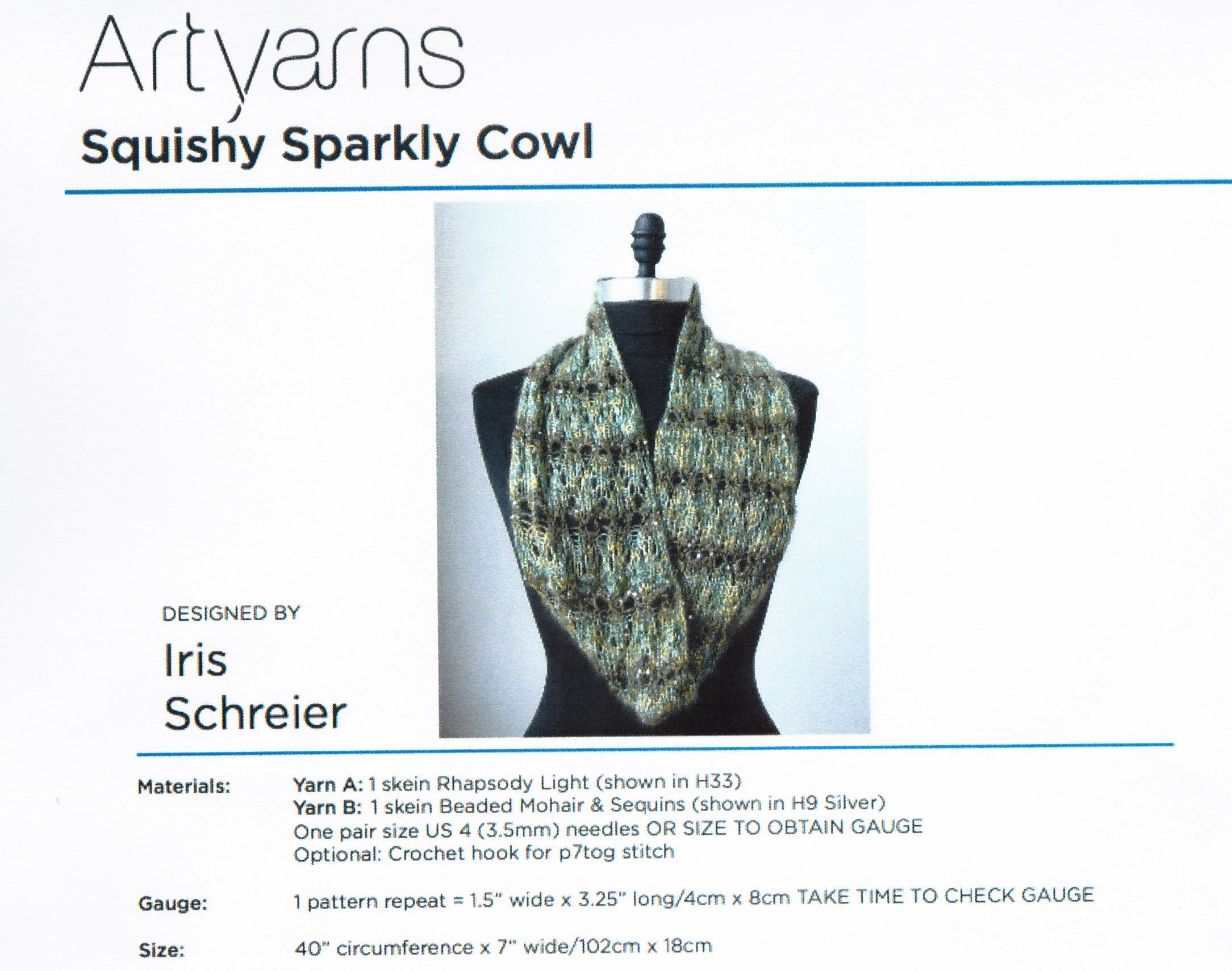 Squishy Sparkly Cowl