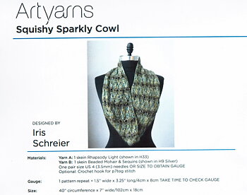 Squishy Sparkly Cowl