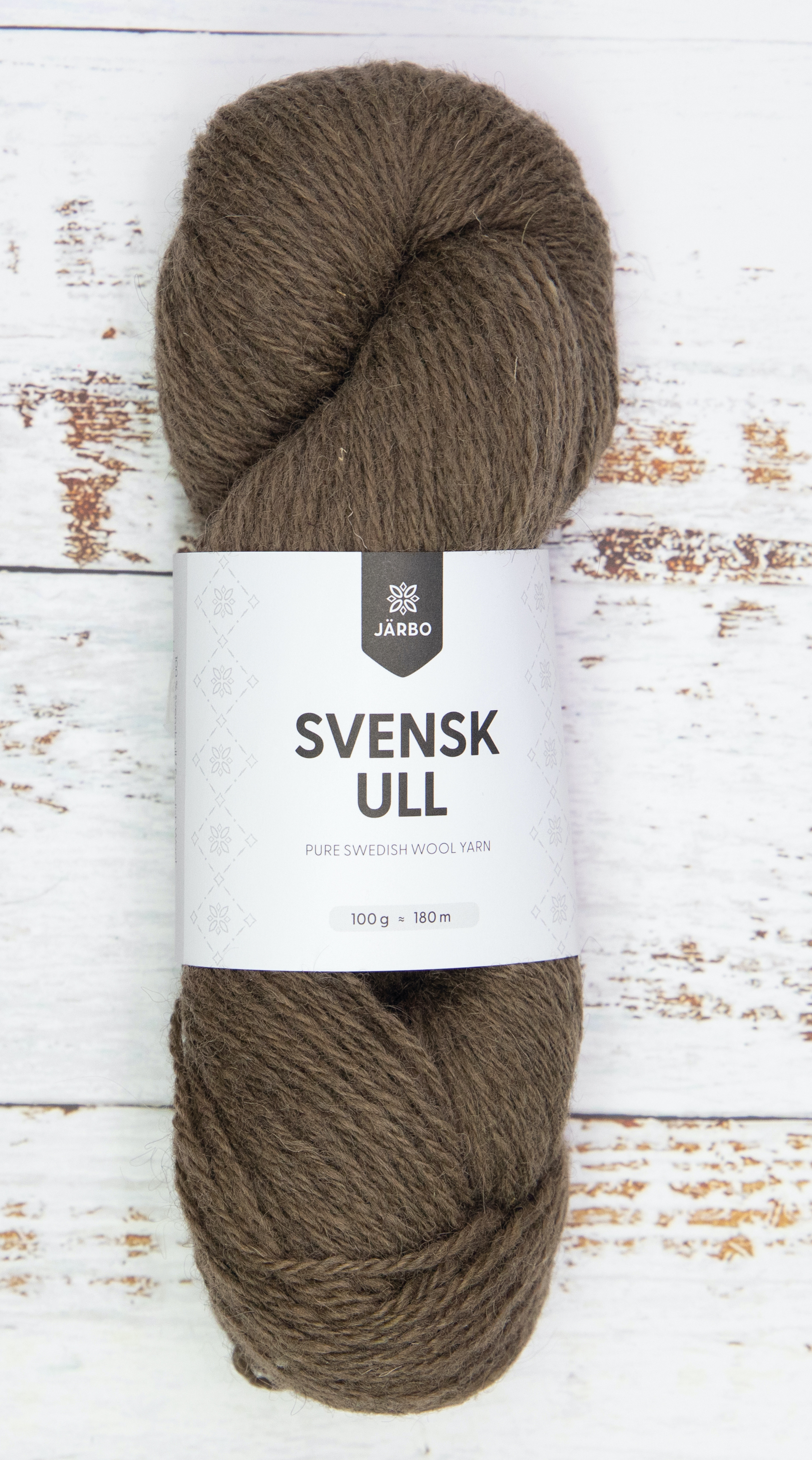 Svensk Ull - Log House Brown/04