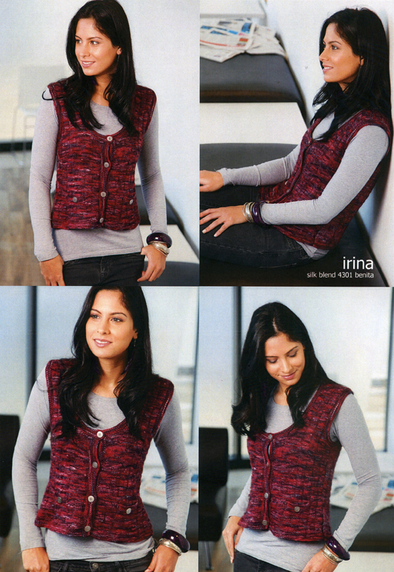 9 mönster Manos Silk Blend/Wool classica - 3