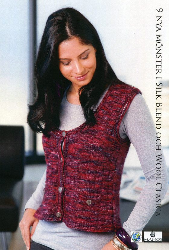 9 mönster Manos Silk Blend/Wool classica