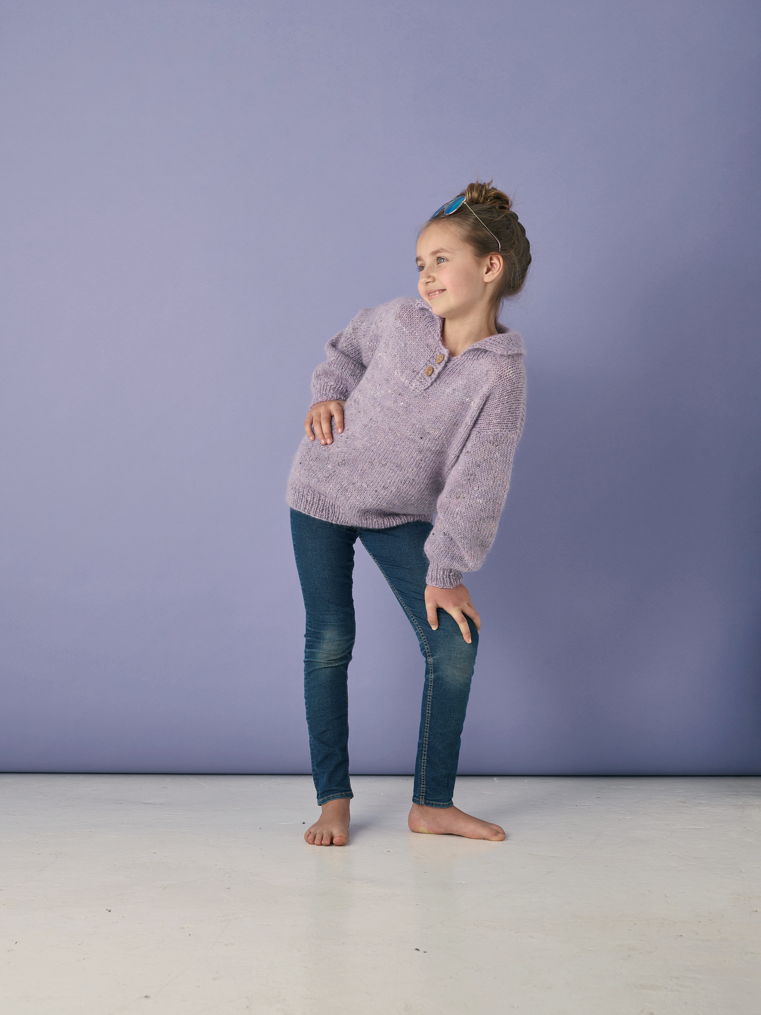 Sweater 6 - 12 år i Kamma & Angel