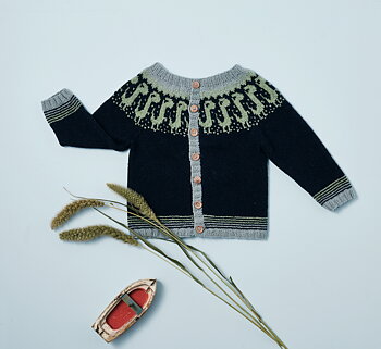 Dino cardigan - Esther by Permin