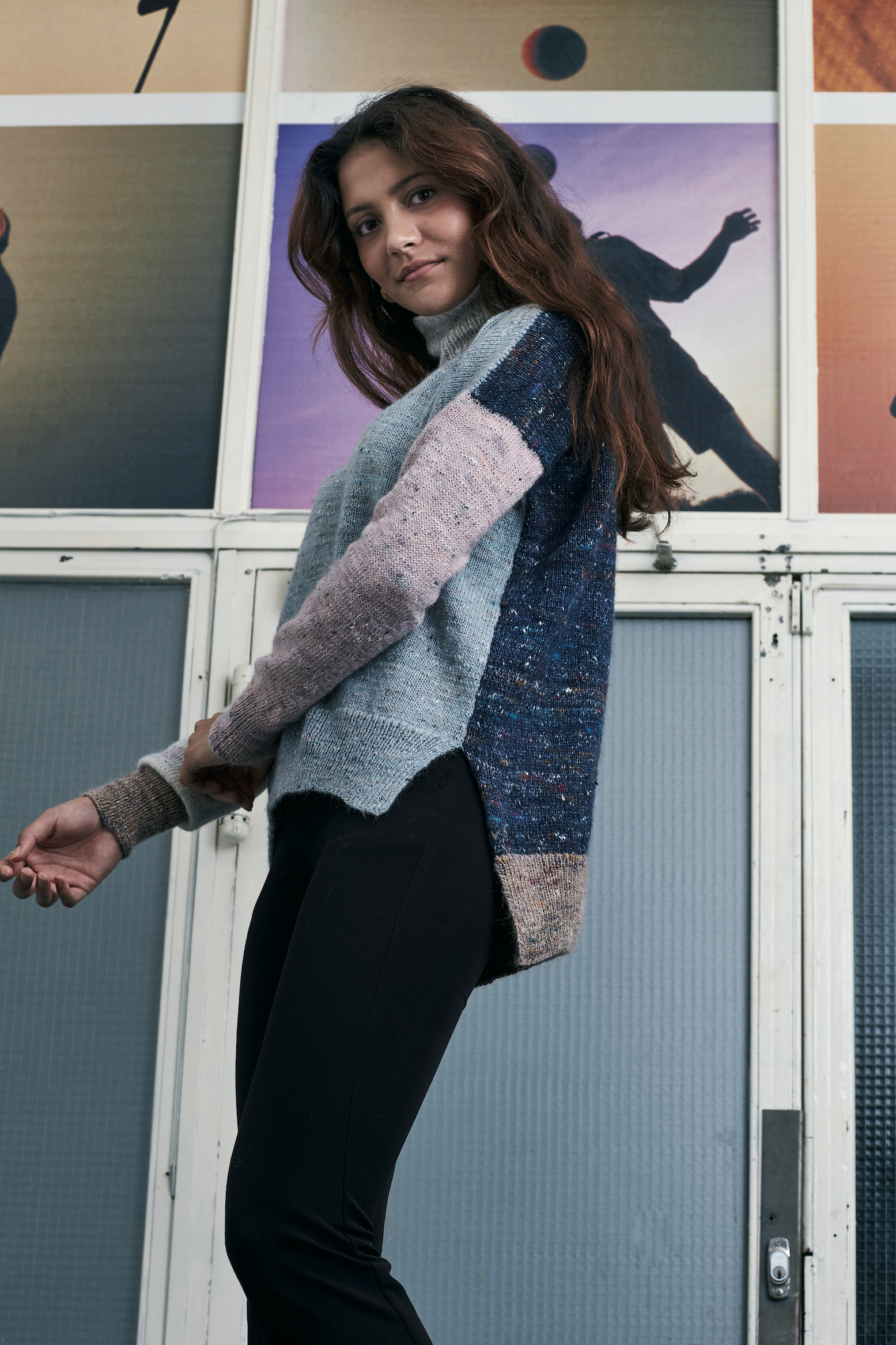 Loosefit sweater med sprund - Kamma by Permin