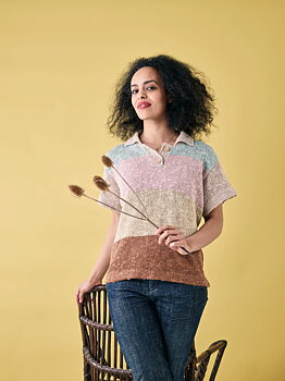 Scarlet Polo Tee - Scarlet by Permin
