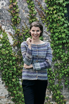 Rätstickad Cardigan - Rigmor